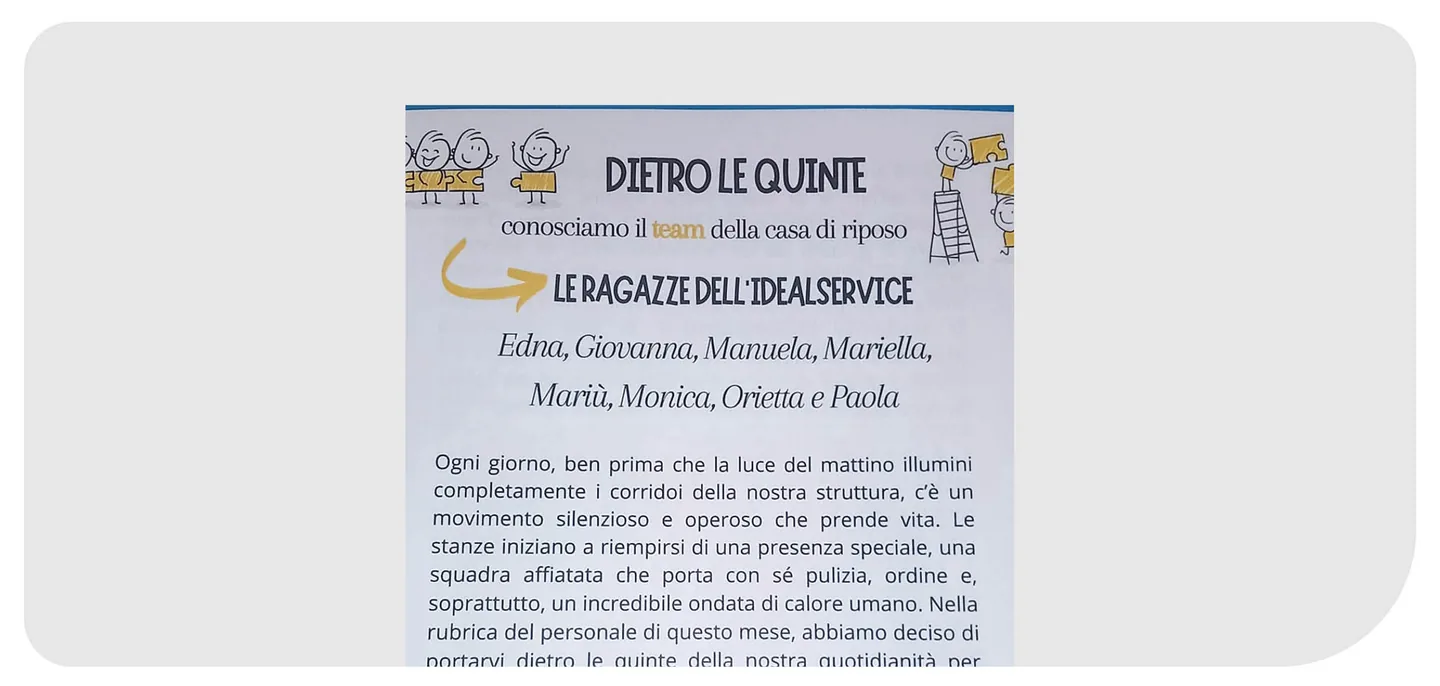 Non è solo una questione di pulizie